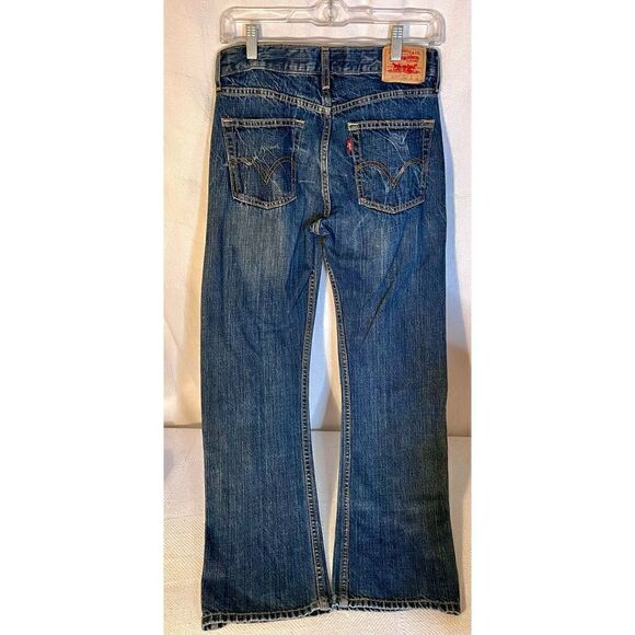 Levi’s 514 Slim Straight Jeans Boys Size 16 Regular 28 x28 REDTAB Jeans Levi’s - Picture 2 of 6